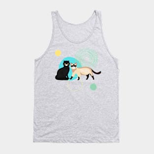 Two cat breeds Tank Top